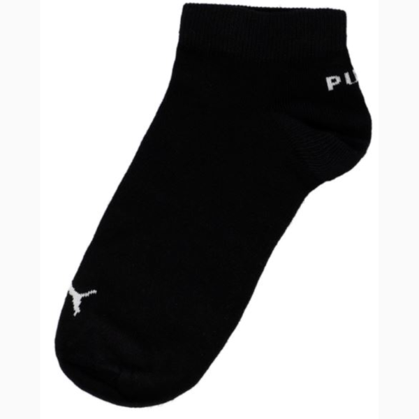 Ladies Low Cut Sock, PUMA Black-Puma White, large-ZAF