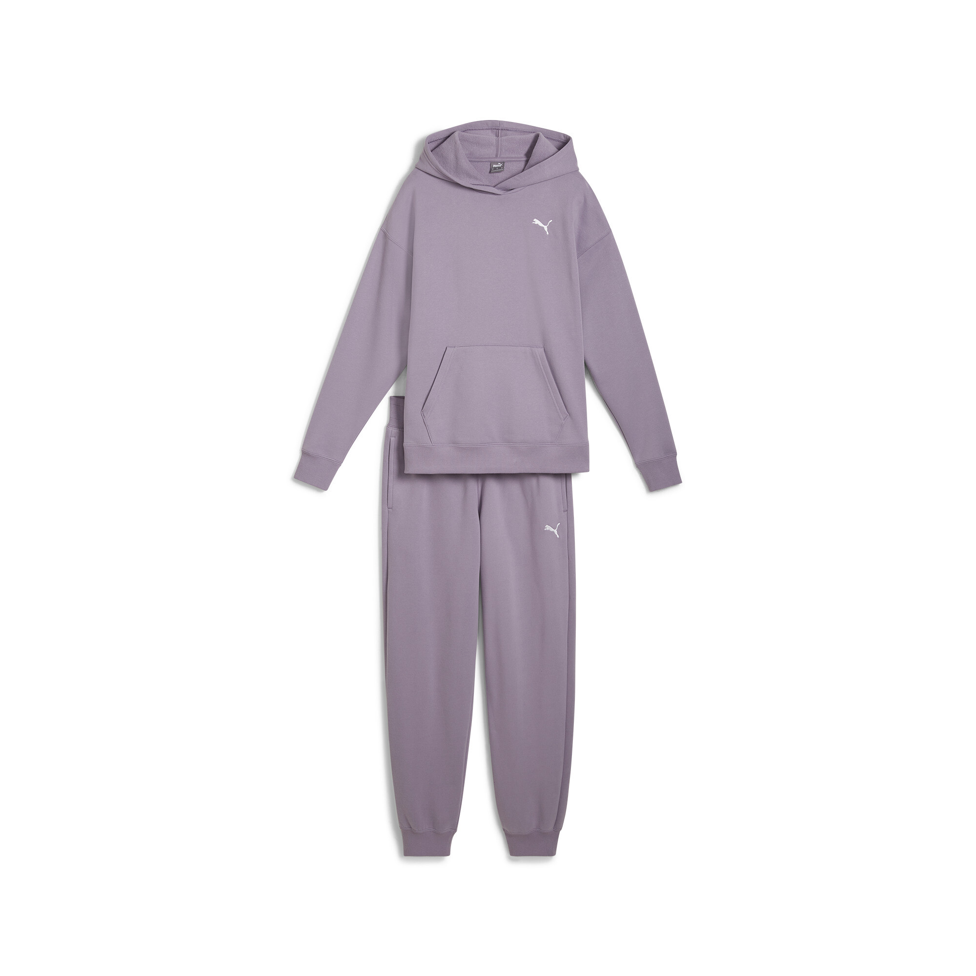 Women's Puma Loungewear Tracksuit, Purple, Size XS, Clothing