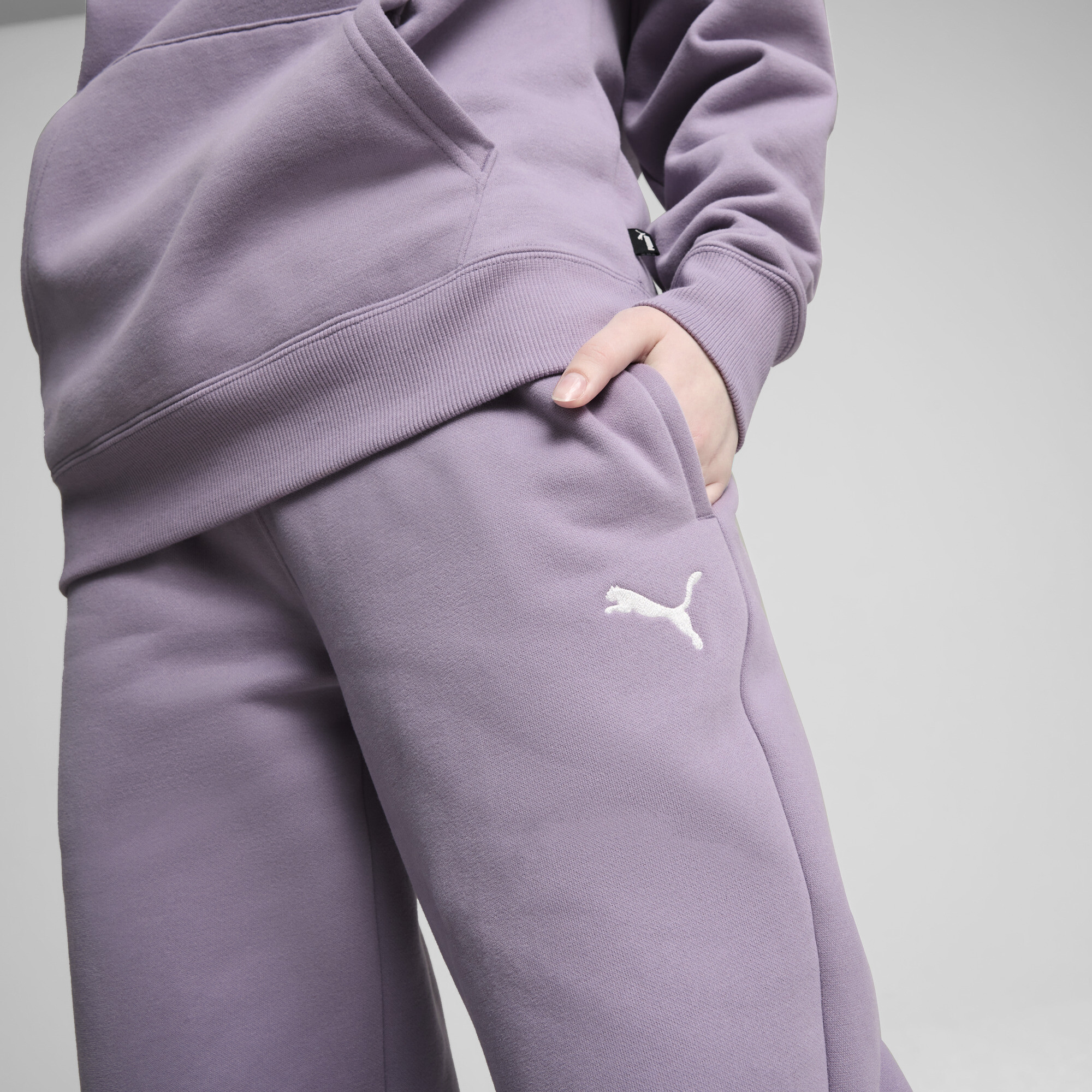 Women's Puma Loungewear Tracksuit, Purple, Size XS, Clothing