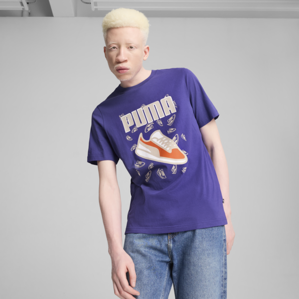 Playera GRAPHICS Sneaker para hombre, Lapis Lazuli, large-MEX