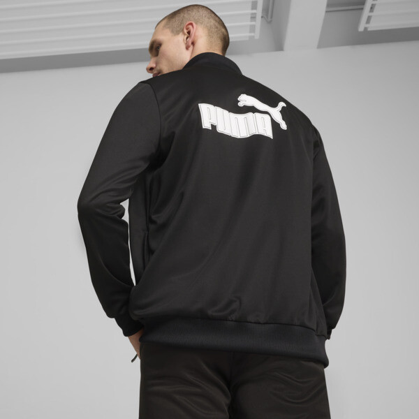 PUMA SPORTS CLUB Poly Jacket Men black PUMA