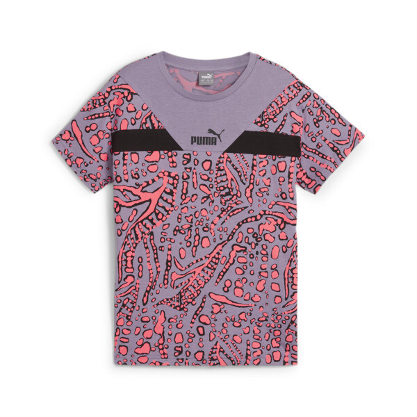 HYPERNATURAL Relaxed Tee Youth, Pale Plum, swatch-ZAF