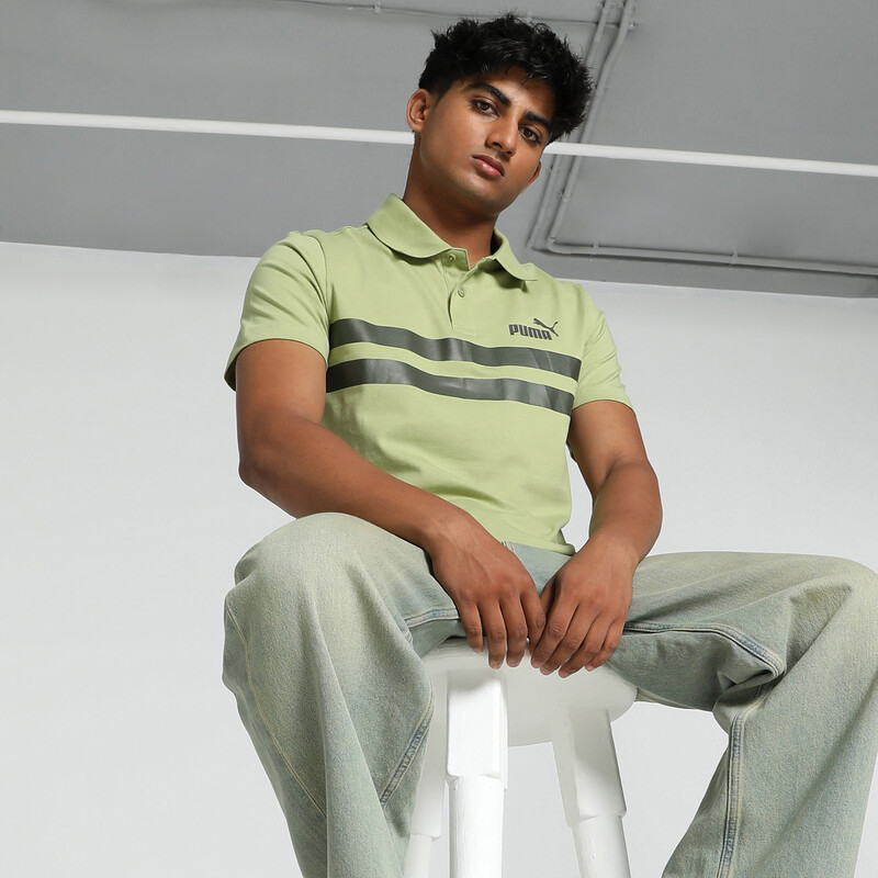 

Men's PUMA Striped Slim Fit Polo