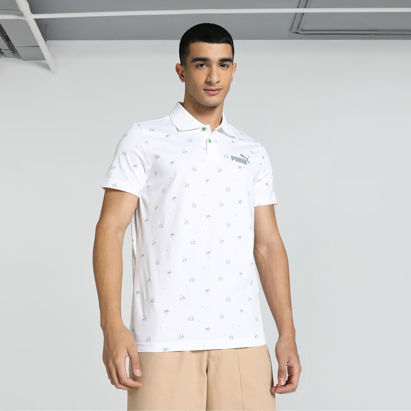 

Men's PUMA Printed Slim Fit Polo
