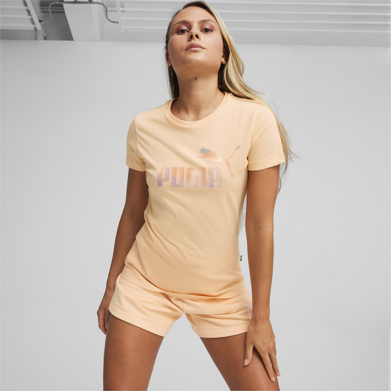 Women's PUMA SUMMER DAZE T-shirt in Pink size M