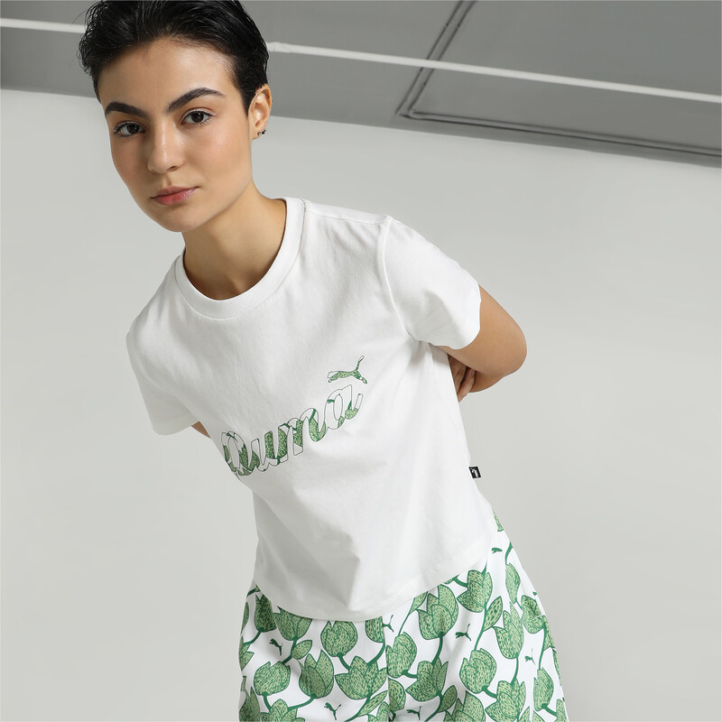 

Women's PUMA BLOSSOM Relaxed Fit Graphic Tee