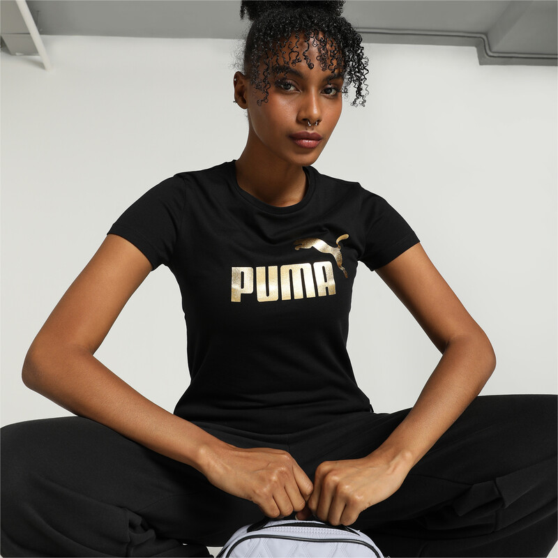 

Women's PUMA Metallic Logo T-shirt