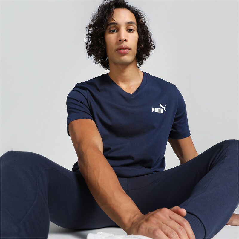 

Men's PUMA V-Neck T-shirt, Purple