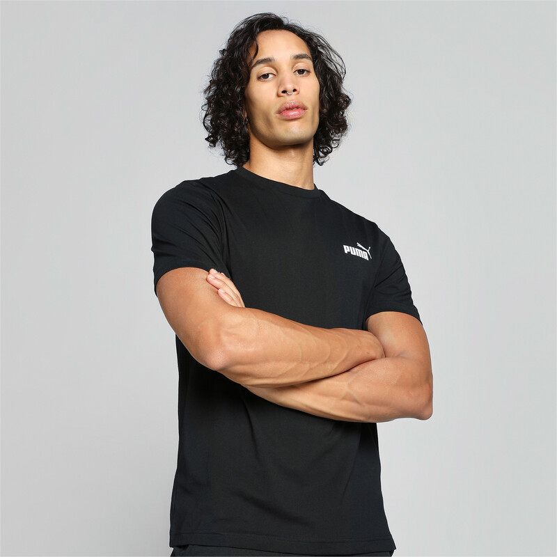 

Men's PUMA Two Color Small Logo T-shirt, White/black