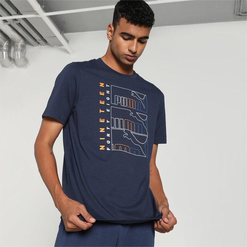 

Men's PUMA Graphics Triple No.1 Logo T-shirt