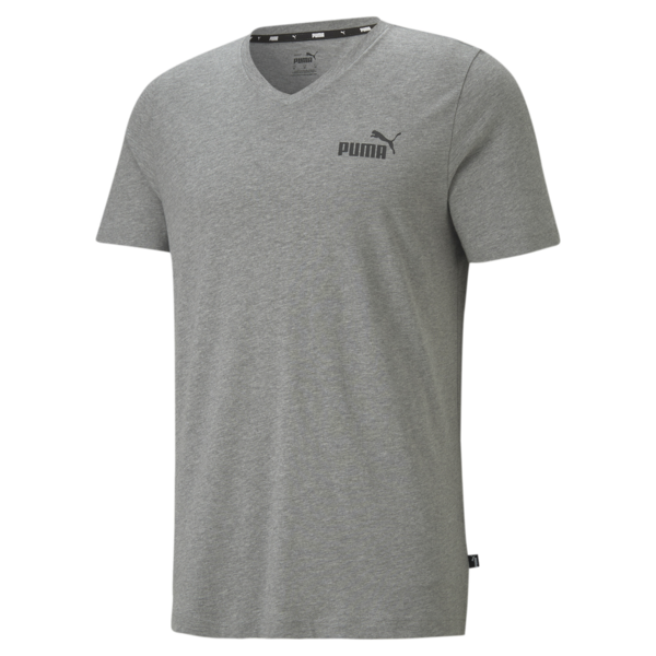 Remera escote en V Puma ADP, Medium Gray Heather, large-ARG