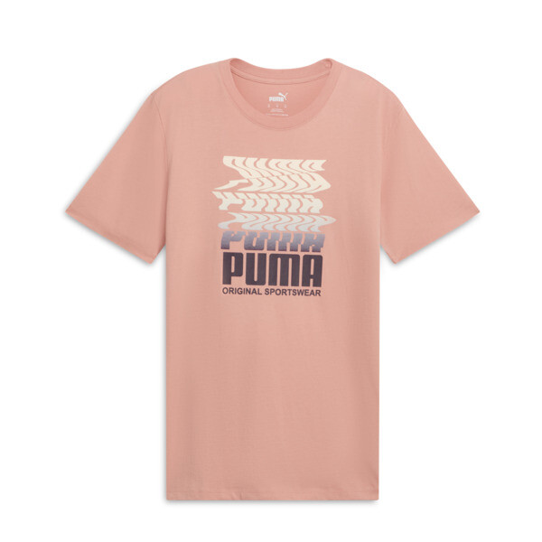 Puma Ripple Men's T-shirt In Deeva Peach