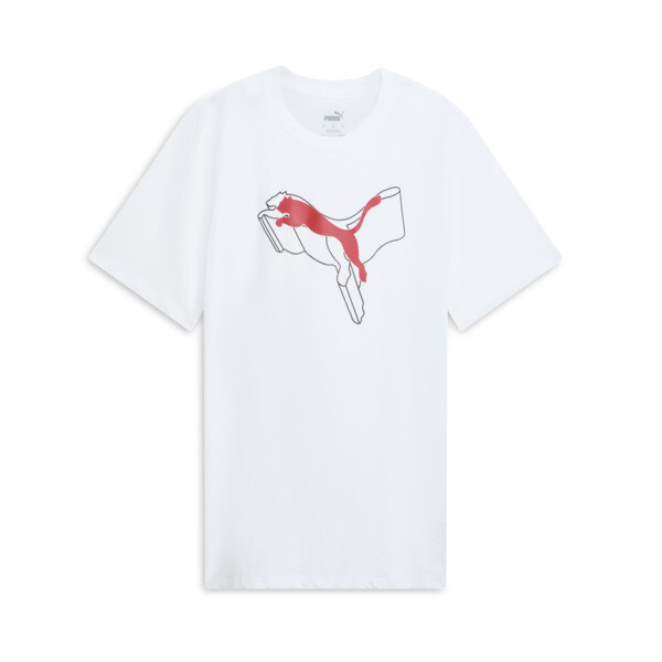 Puma Ess+ Logo Lab Men's T-shirt In White