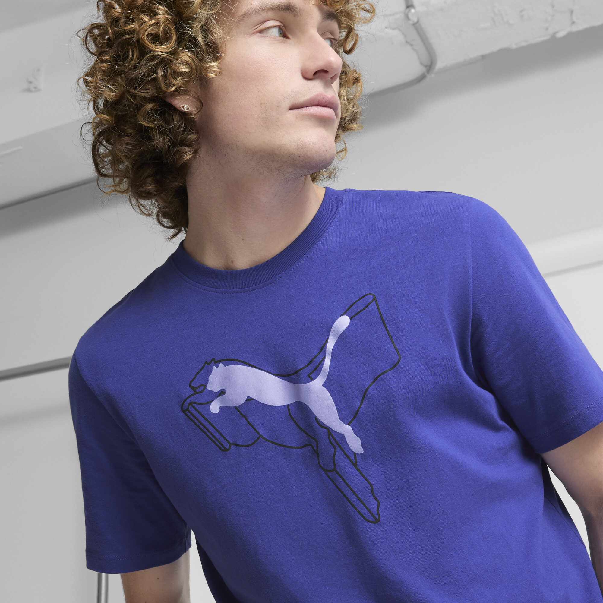 PUMA Men's ESS+ Logo Lab Tee