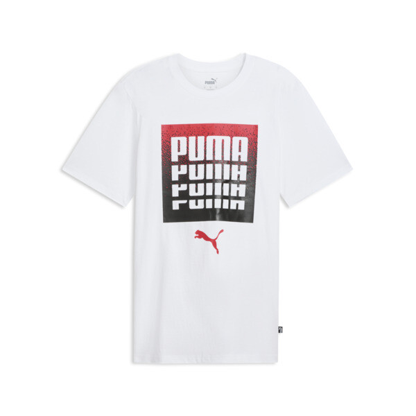 Puma Graphics Dissolve Men's T-shirt In White