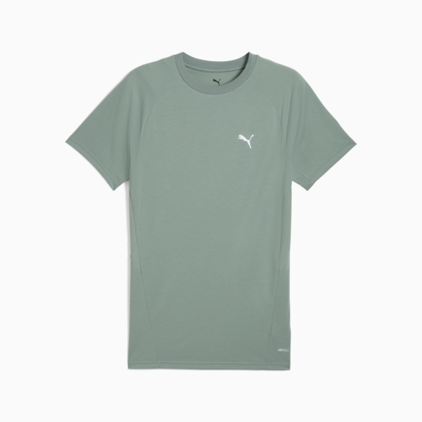 EVOSTRIPE Tee Men, Green Moon, large-ZAF