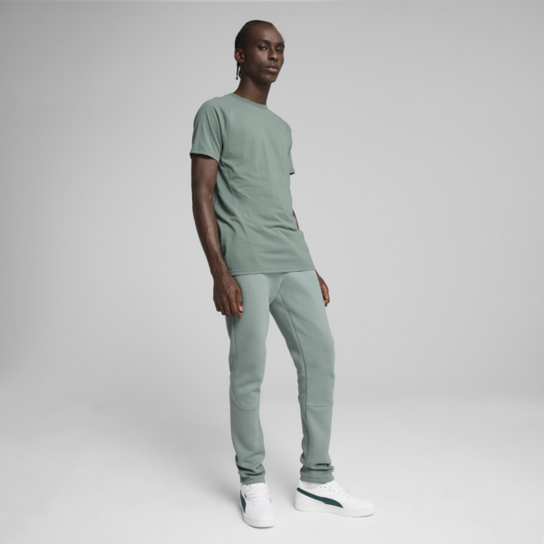 EVOSTRIPE Tee Men, Green Moon, large-ZAF
