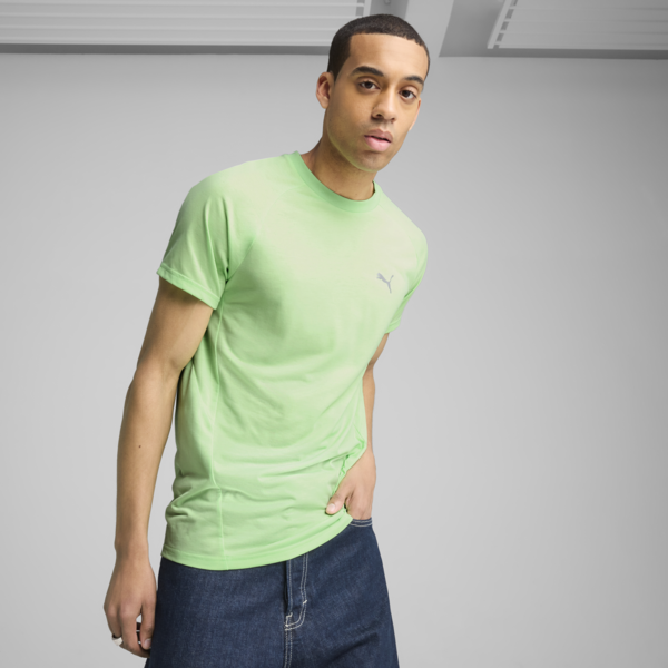 EVOSTRIPE Tee Men, Spring Fern, large-ZAF