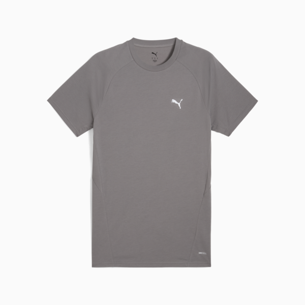 EVOSTRIPE Tee Men, Cast Iron, large-ZAF
