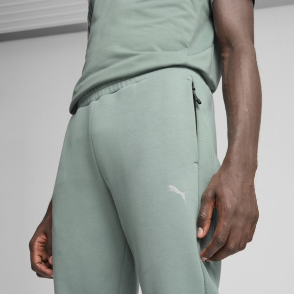 EVOSTRIPE Pants Men, Green Moon, large-ZAF