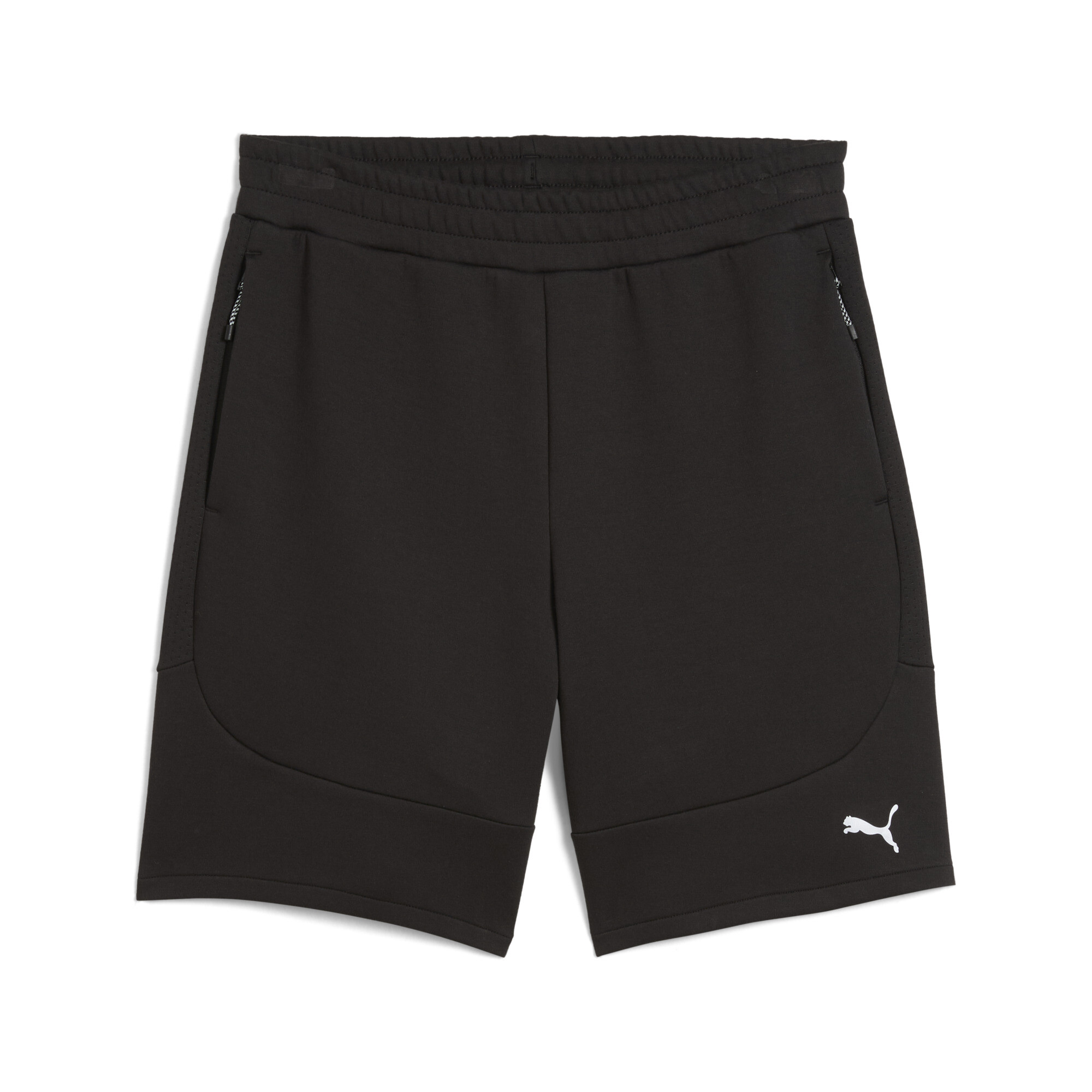 Men's PUMA EVOSTRIPE 8 Shorts Men In Black, Size Large