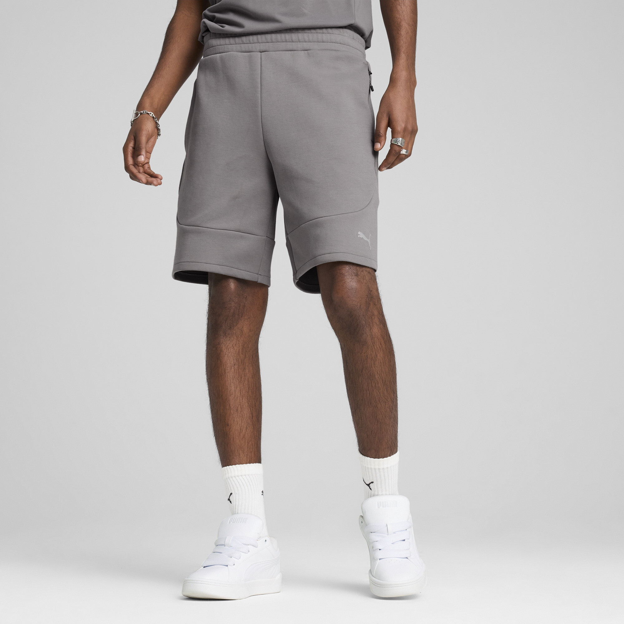 Puma EVOSTRIPE 8" Shorts Herren | Mit Plain | Cast Iron | Größe: XXL