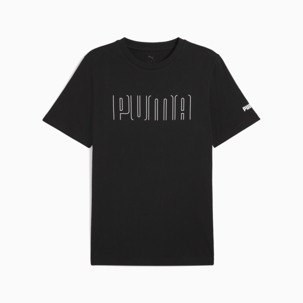 Remera estampada PUMA Sport para hombre, PUMA Black, large-ARG