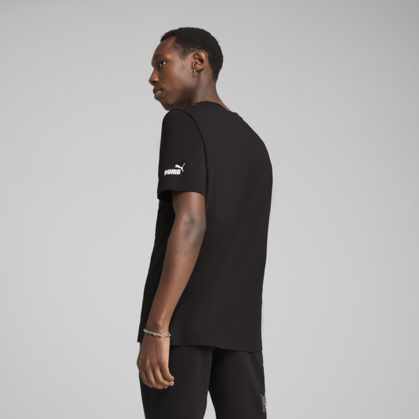 Remera estampada PUMA Sport para hombre, PUMA Black, large-ARG