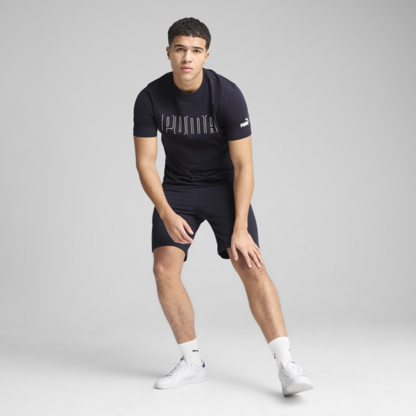 Remera estampada PUMA Sport para hombre, New Navy, large-ARG