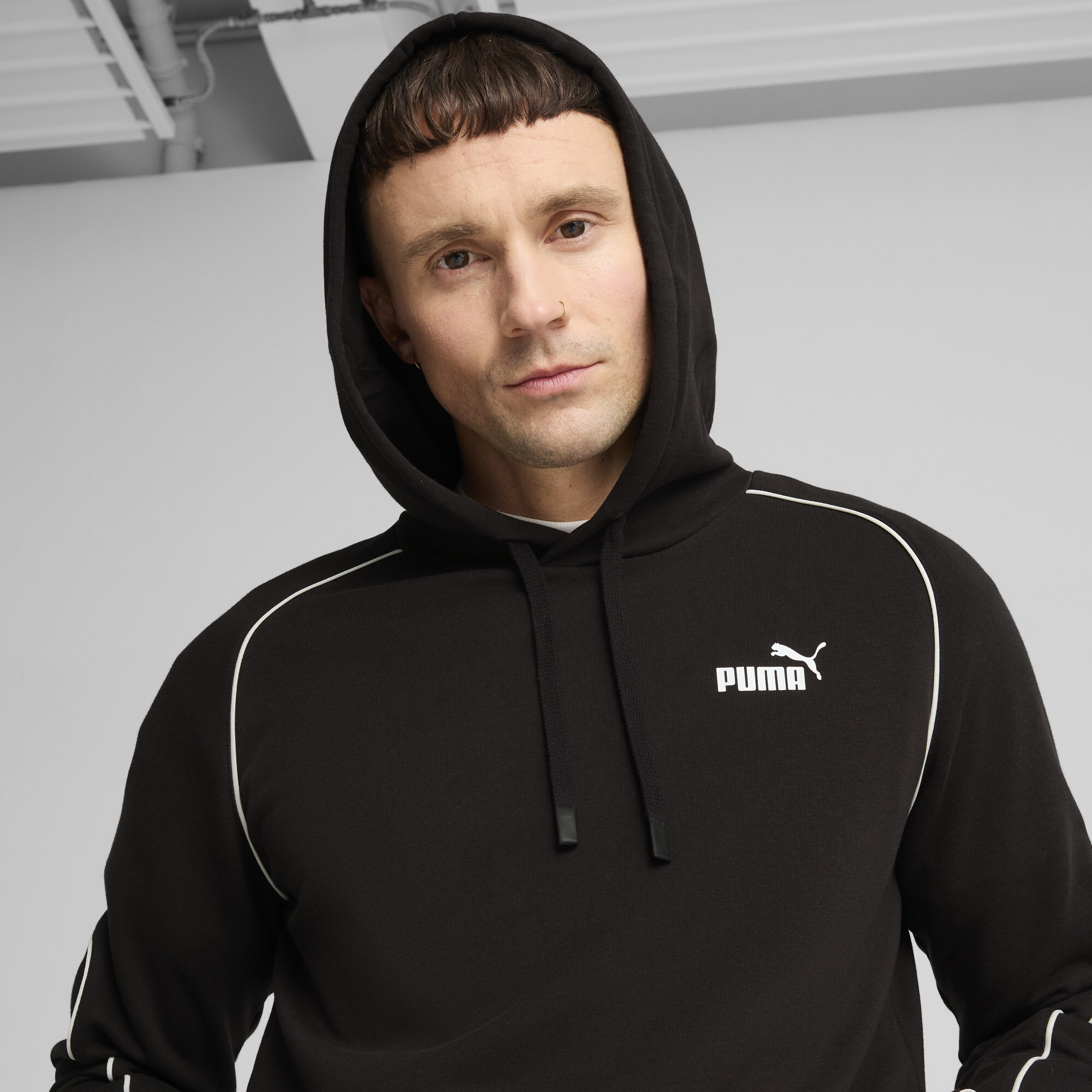 PUMA Sport hoodie voor Heren, Zwart, Maat XL thumbnail 7