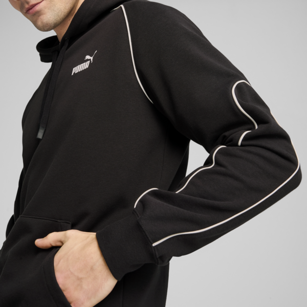 Buzo con capucha PUMA Sport para hombre, PUMA Black, large-ARG