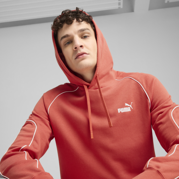 Buzo con capucha PUMA Sport para hombre, Red Fire, large-ARG