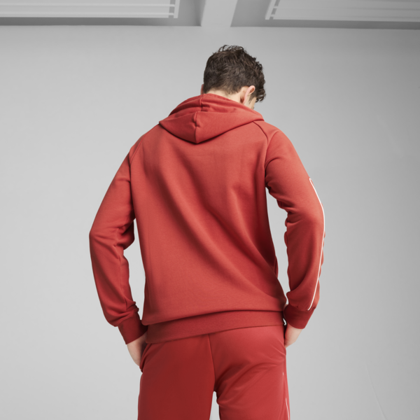Buzo con capucha PUMA Sport para hombre, Red Fire, large-ARG
