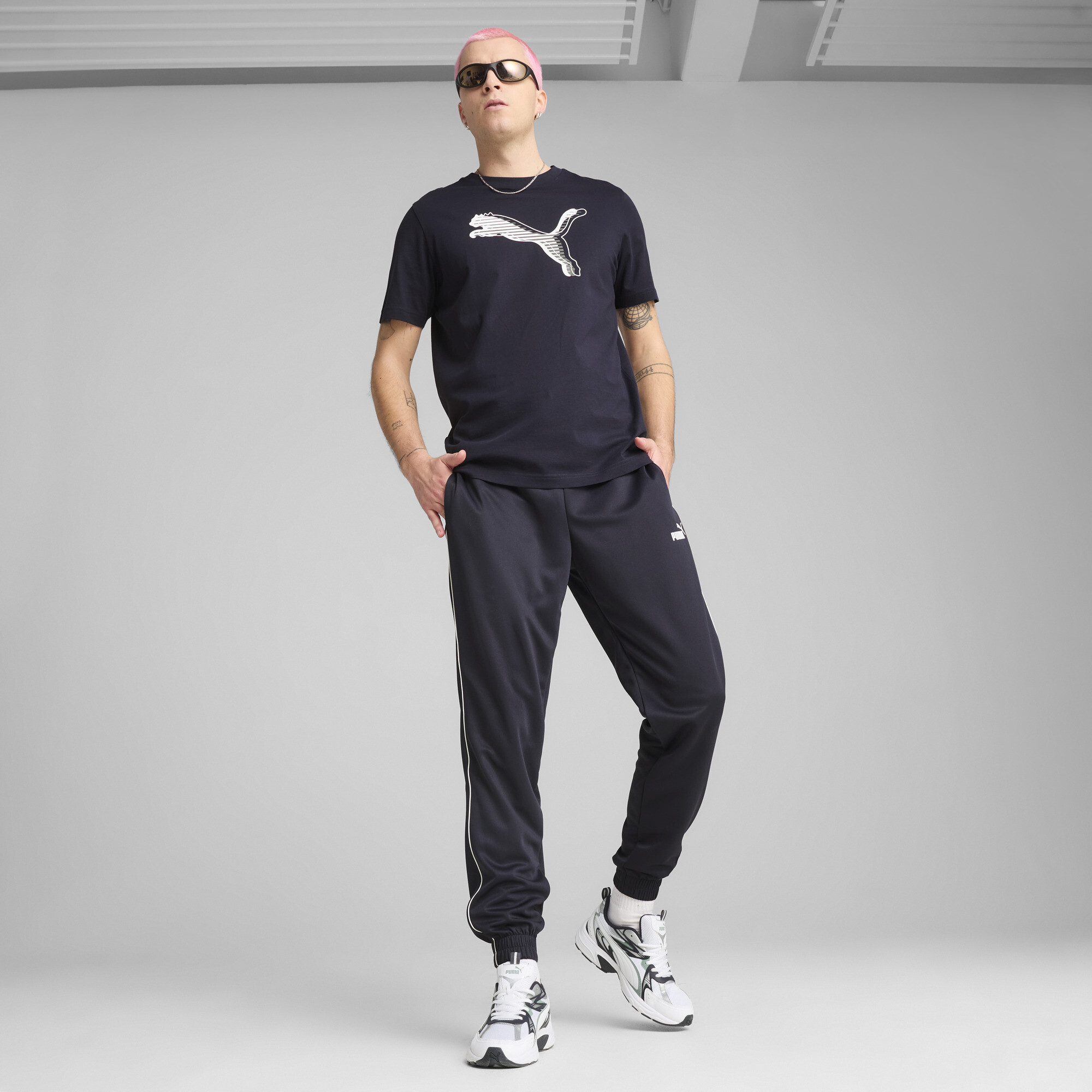 PUMA Sport Heritage Men's Poly Pants - Picture 9 of 10