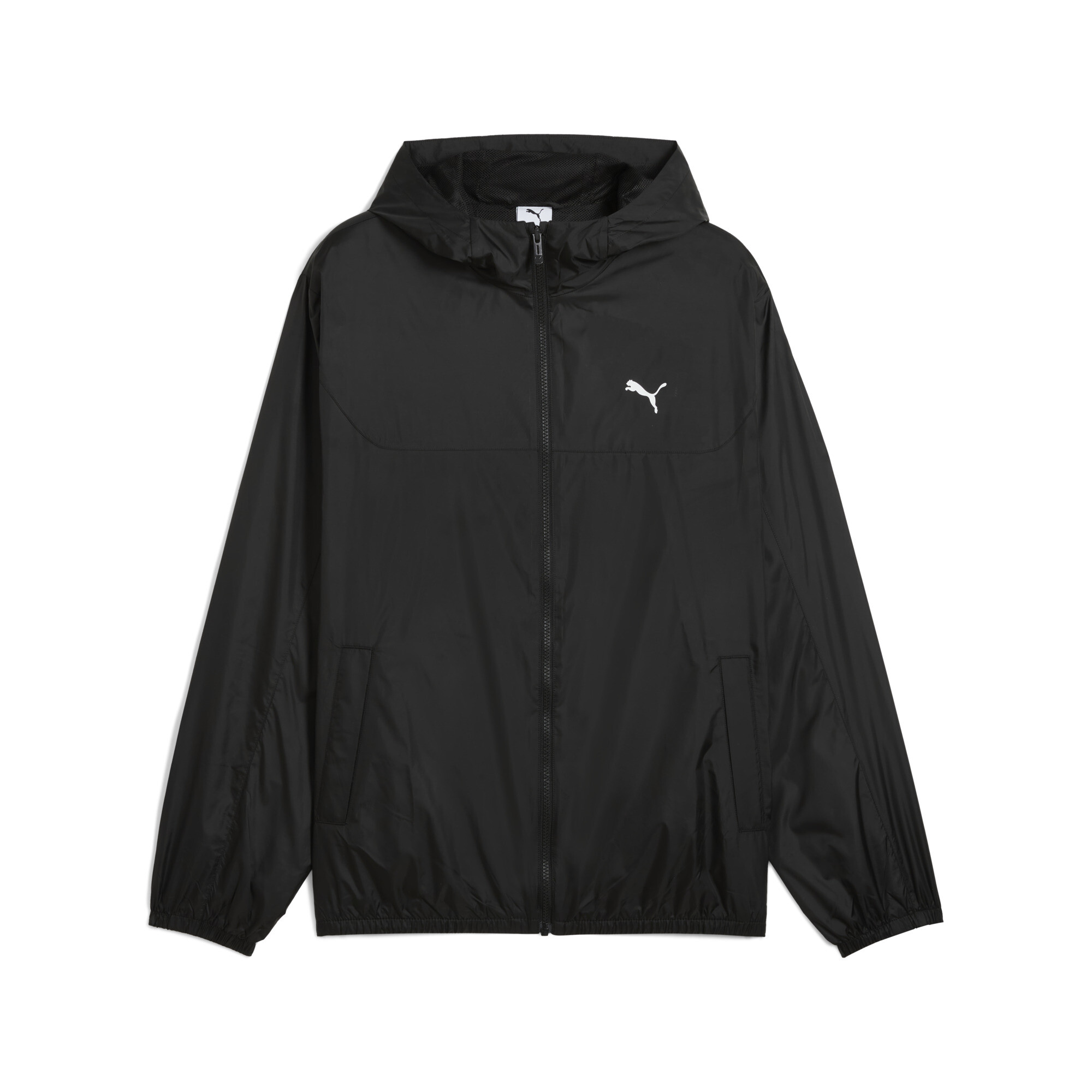 PUMA Essentials windjack met normale pasvorm voor Heren, Zwart, Maat XL thumbnail 3