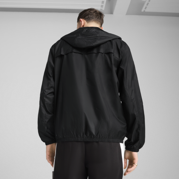 Campera rompeviento Essentials Regular para hombre, PUMA Black, large-ARG