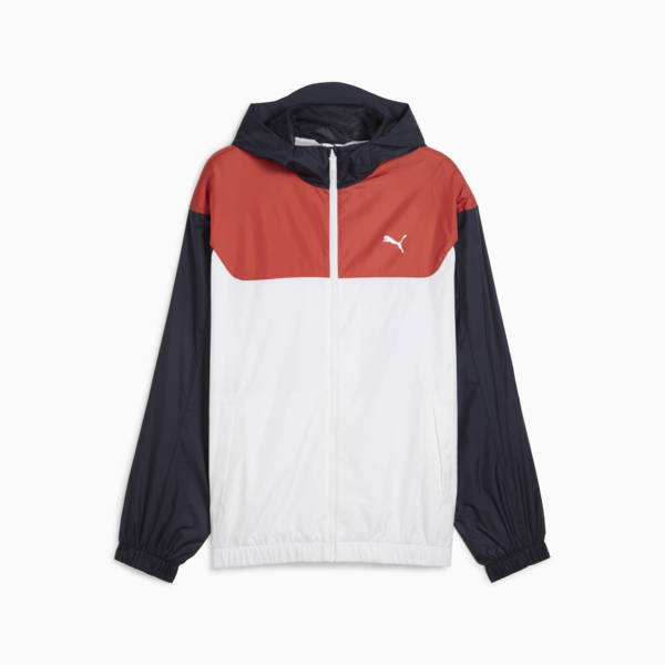Campera rompeviento Essentials Relaxed para hombre, PUMA White, large-ARG
