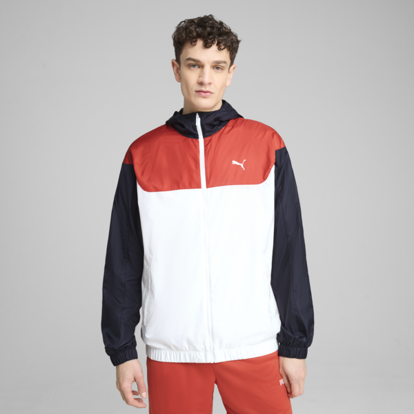 Campera rompeviento Essentials Relaxed para hombre, PUMA White, large-ARG