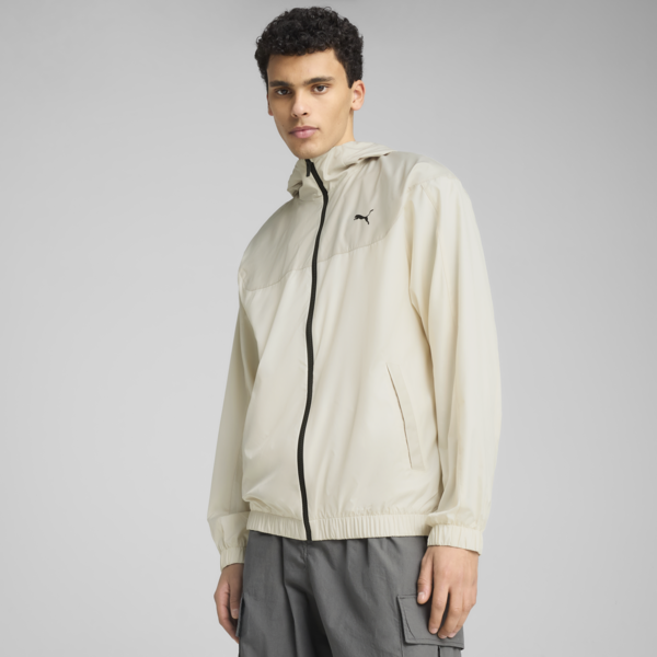 Campera rompeviento Essentials Relaxed para hombre, Alpine Snow, large-ARG