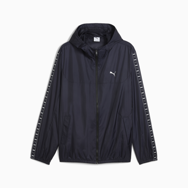 Campera PUMA rompevientos Essentials Tape, New Navy, large-ARG