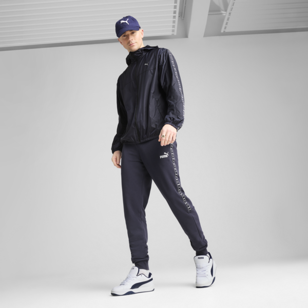 Campera PUMA rompevientos Essentials Tape, New Navy, large-ARG