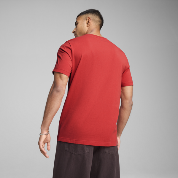PUMA United Tee Men, Red Fire, large-ZAF