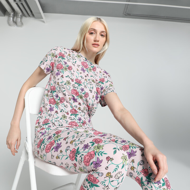 

Women's PUMA Classics Petalia Printed Relaxed Fit Tee