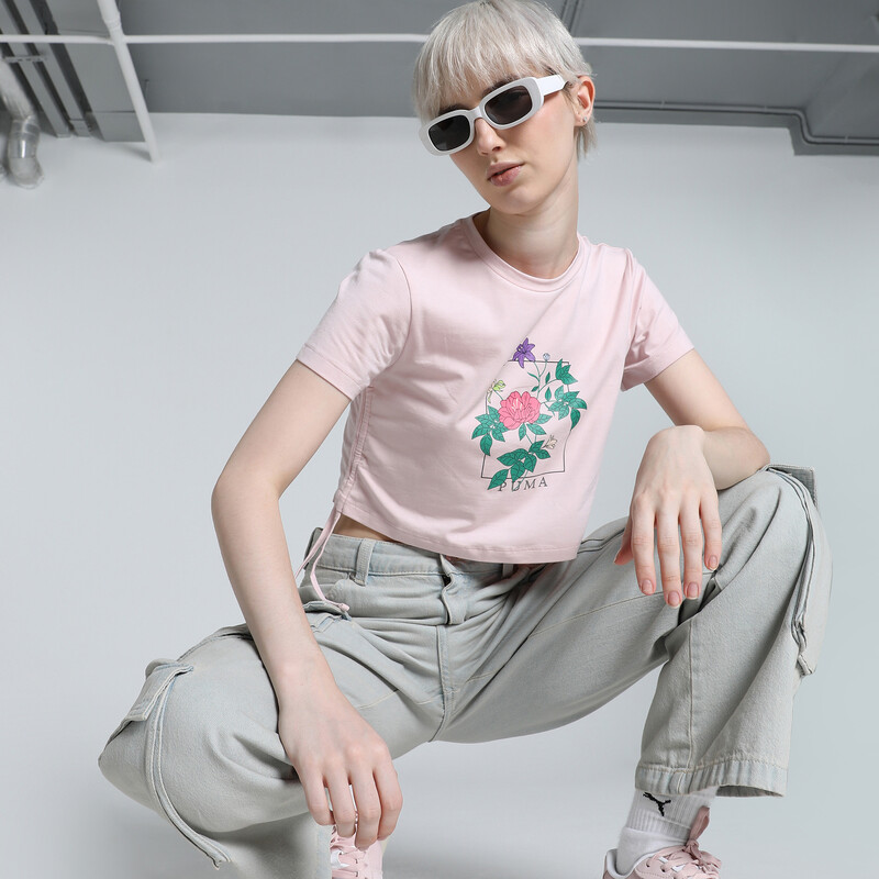 

Women's PUMA CLASSICS PETALIA Graphic Tee