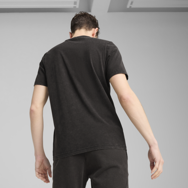 Playera PUMA Class Washed para hombre, PUMA Black, large-MEX