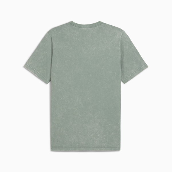 PUMA Class Washed Tee Men, Green Moon, large-ZAF