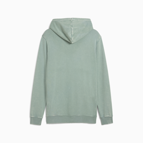 Sudadera con capucha PUMA Class Washed para hombre, Green Moon, large-MEX