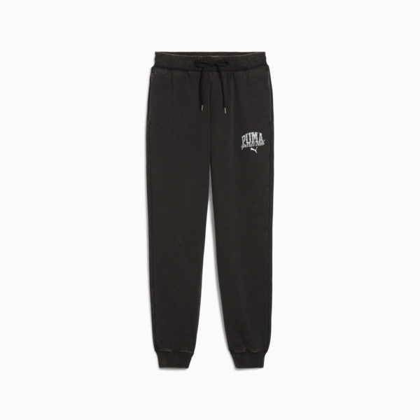 PUMA Class Washed Sweatpants Men, PUMA Black, large-MEX