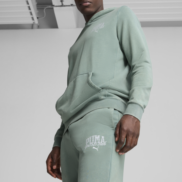 Pants PUMA Class Washed para hombre, Green Moon, large-MEX