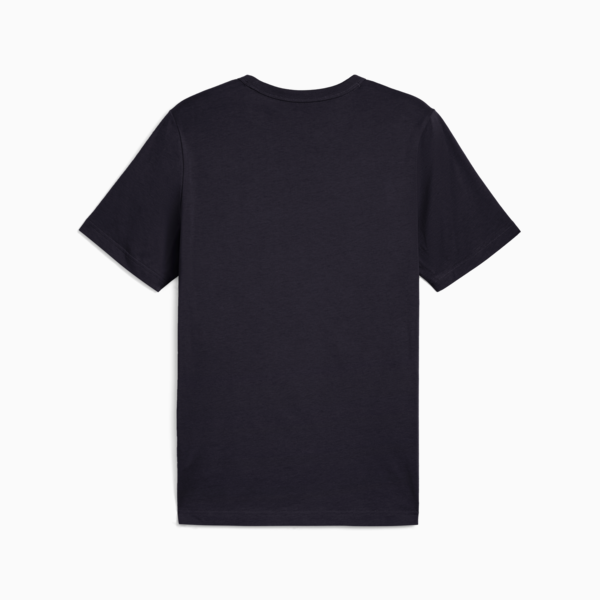 PUMA Class Graphic Tee Men, New Navy, large-ZAF